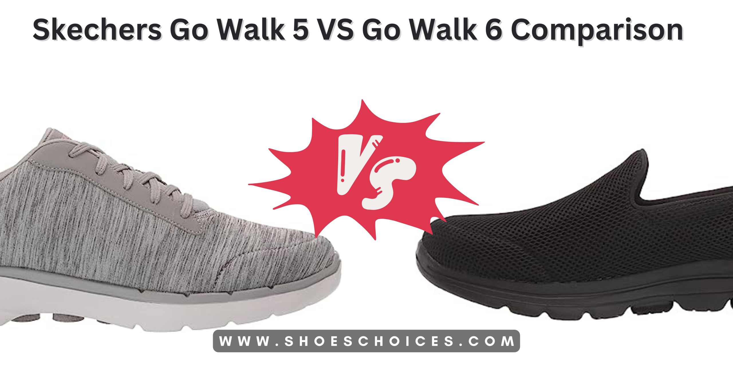 Skechers Go Walk 5 VS Go Walk 6